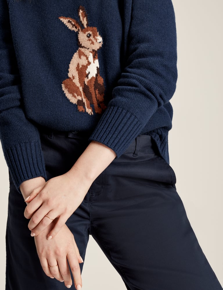 Joules hare jumper discount