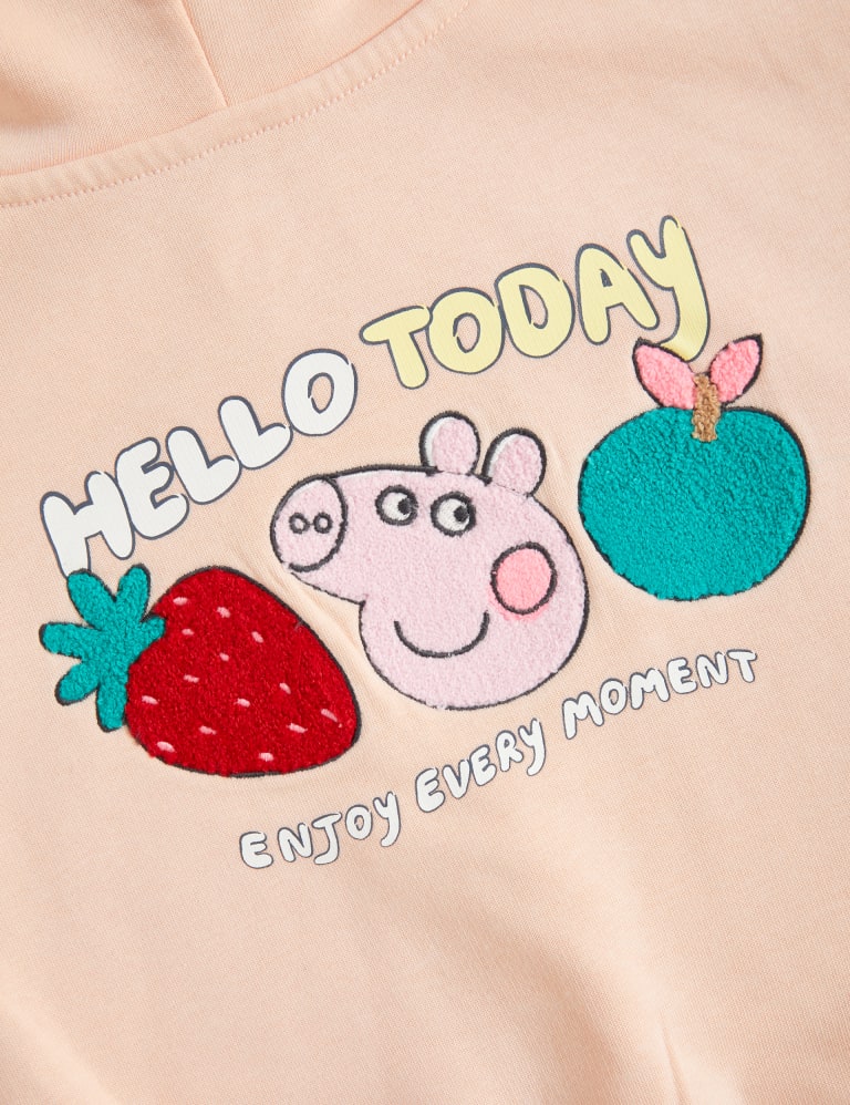 Cotton Rich Peppa Pig™ Hoodie (2-8 Yrs) 2 of 2