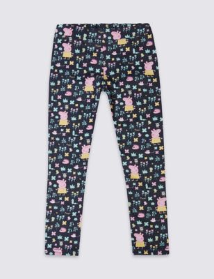 Cotton Rich Peppa Pig™ Jeggings (1-5 Years) Image 2 of 4