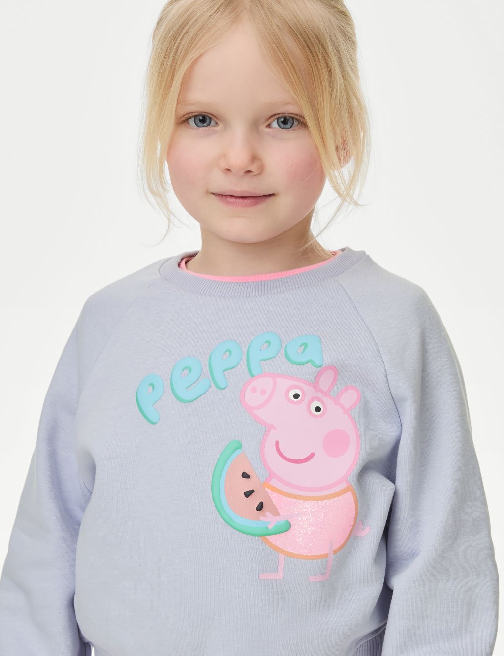 Cotton Rich Peppa Pig™ Sweatshirt (2-8 Yrs) 2 of 6