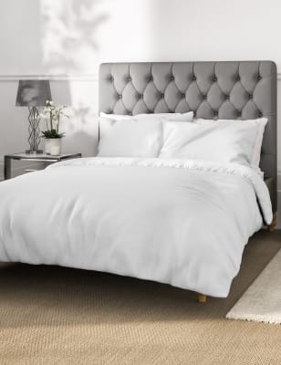 Cotton Rich Percale Duvet Cover M S