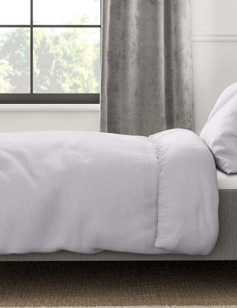 Cotton Rich Percale Duvet Cover 4 of 4