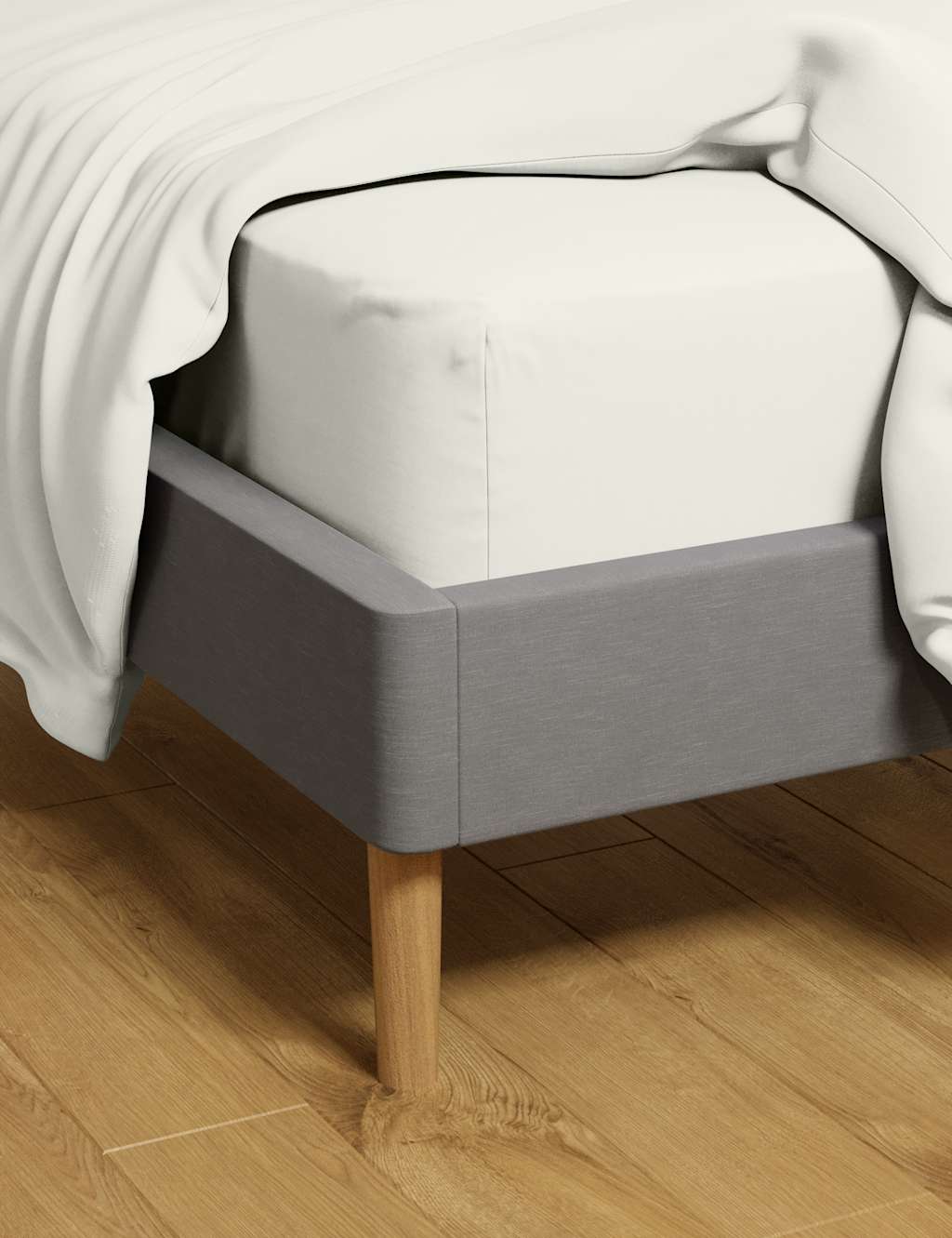 Cotton Rich Percale Extra Deep Fitted Sheet 4 of 4