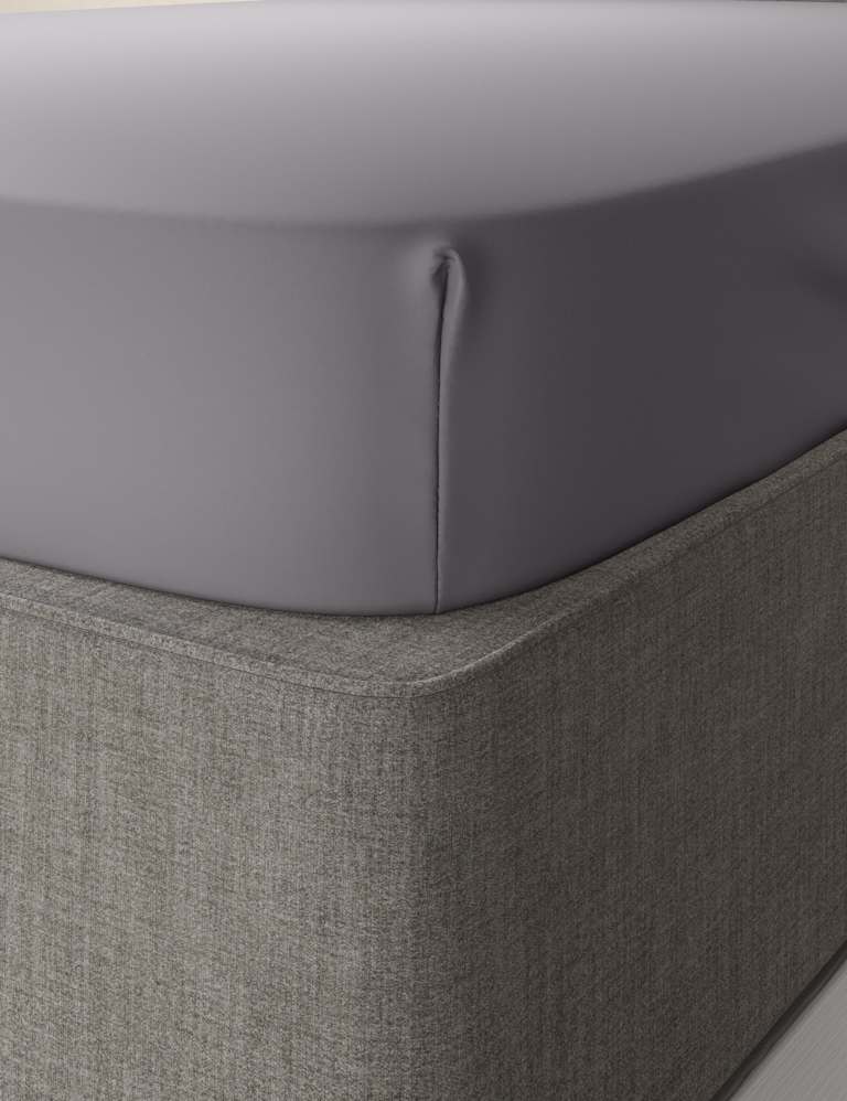 Cotton Rich Percale Fitted Sheet 2 of 2