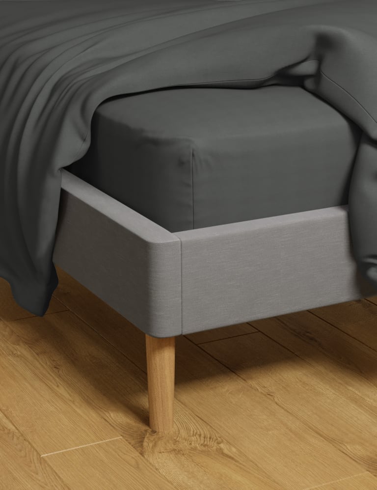 Cotton Rich Percale Fitted Sheet M&S Collection M&S