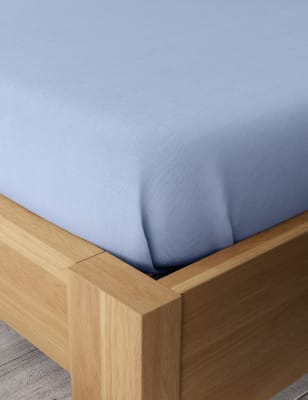 Cotton Rich Percale Flat Sheet Image 2 of 4