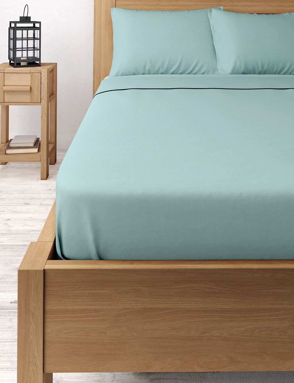 Cotton Rich Percale Flat Sheet 4 of 4