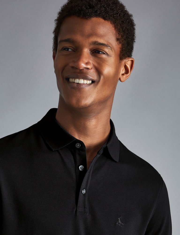 Cotton Rich Pique Polo Shirt Charles Tyrwhitt M S