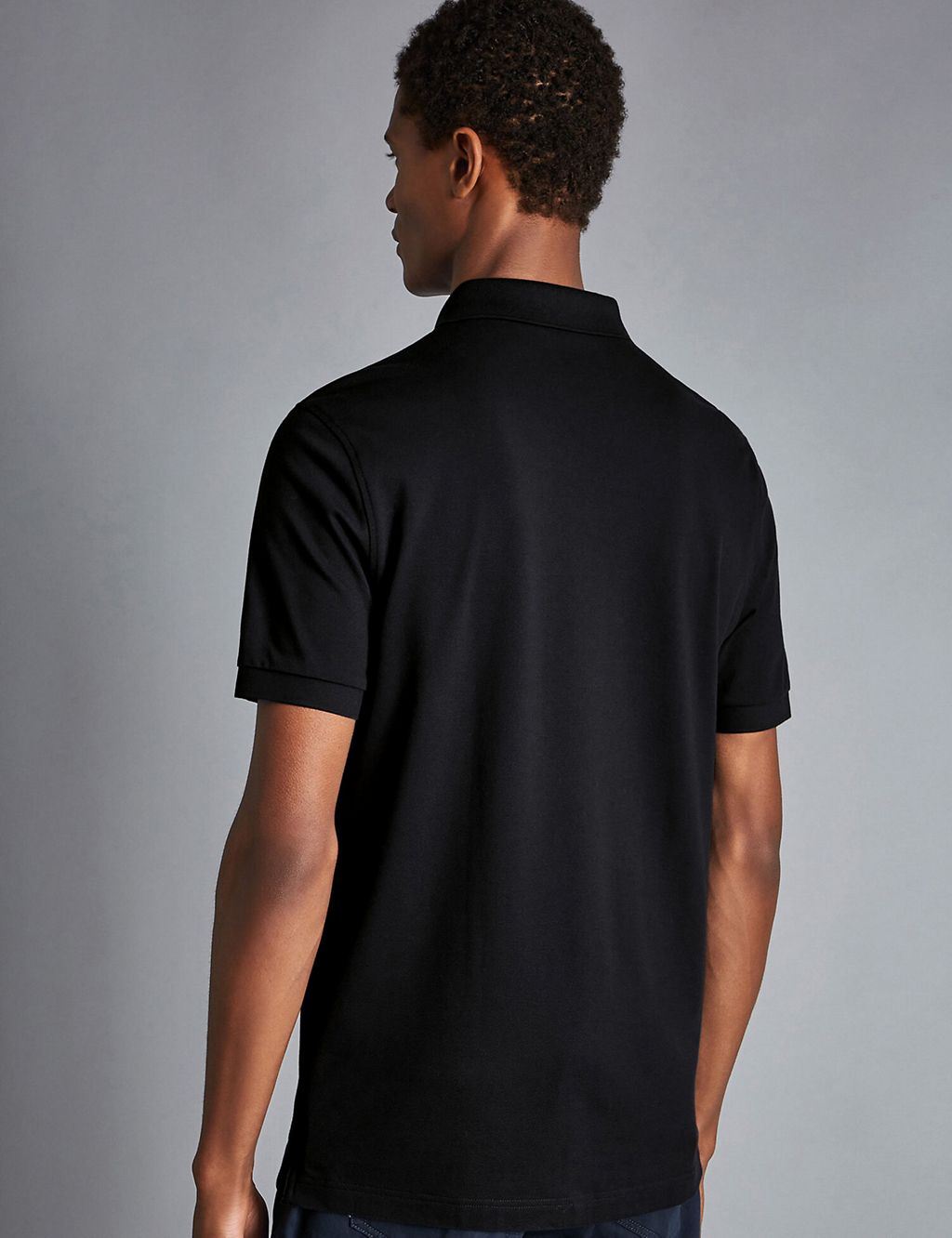 Cotton Rich Pique Polo Shirt | Charles Tyrwhitt | M&S