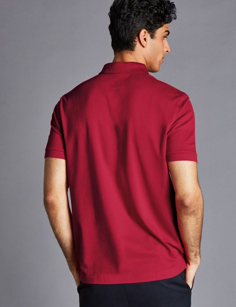 Cotton Rich Pique Polo Shirt 4 of 6