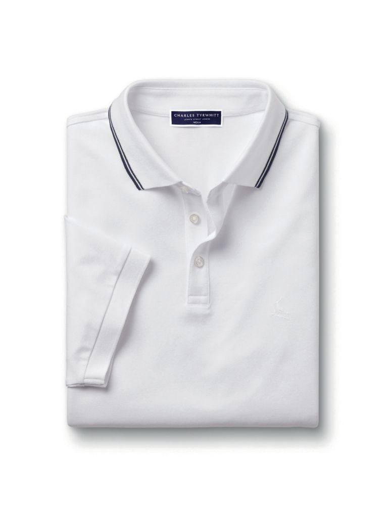 Cotton Rich Pique Polo Shirt 2 of 5