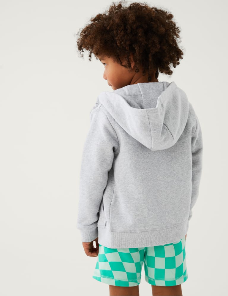 Cotton Rich Plain Hoodie (2-7 Yrs) 5 of 6