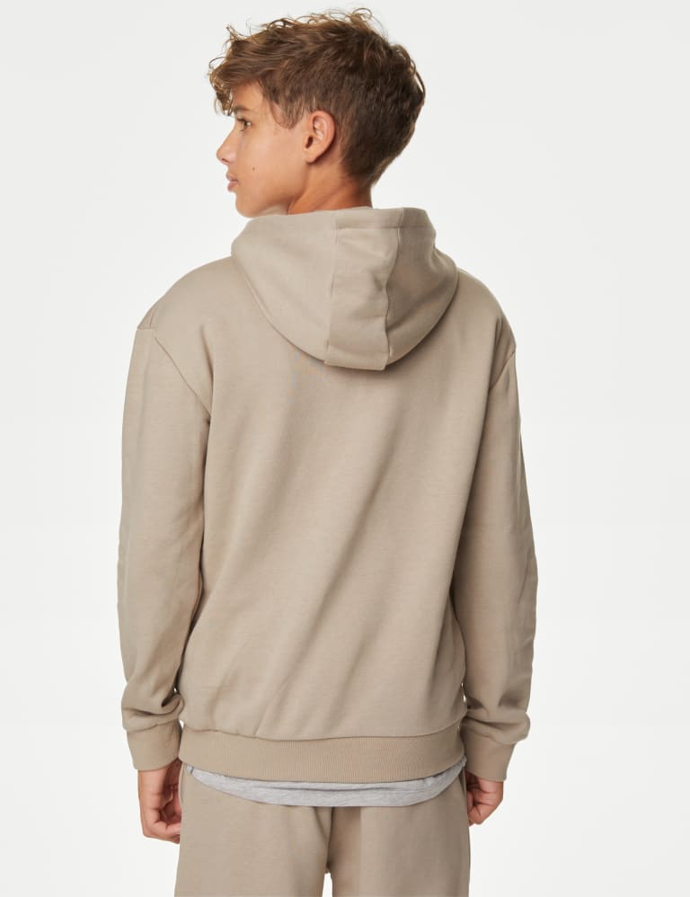 Cotton Rich Plain Hoodie (6-16 Yrs) 5 of 6