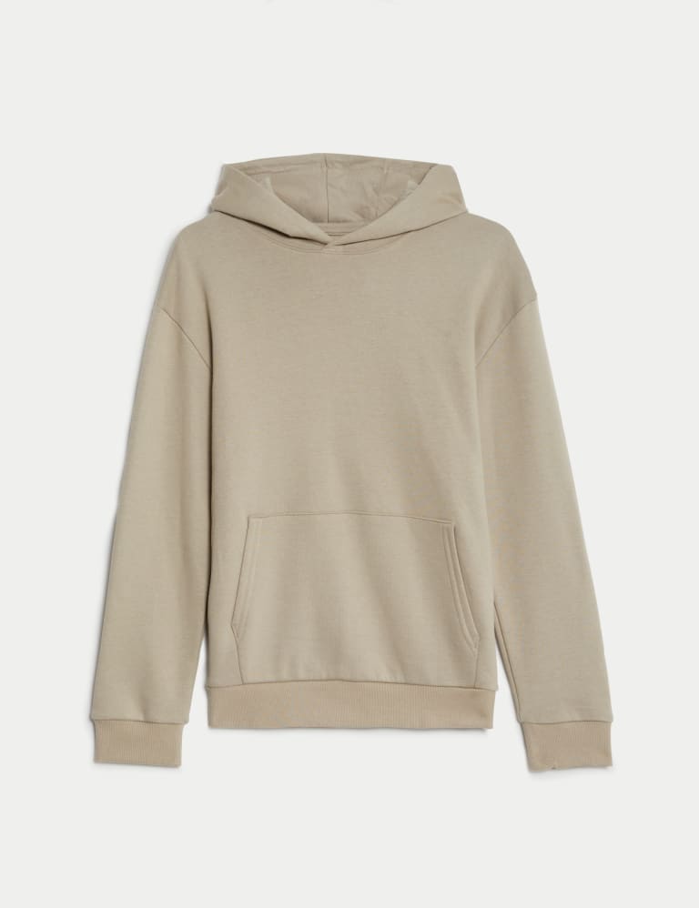 Cotton Rich Plain Hoodie 6 16 Yrs