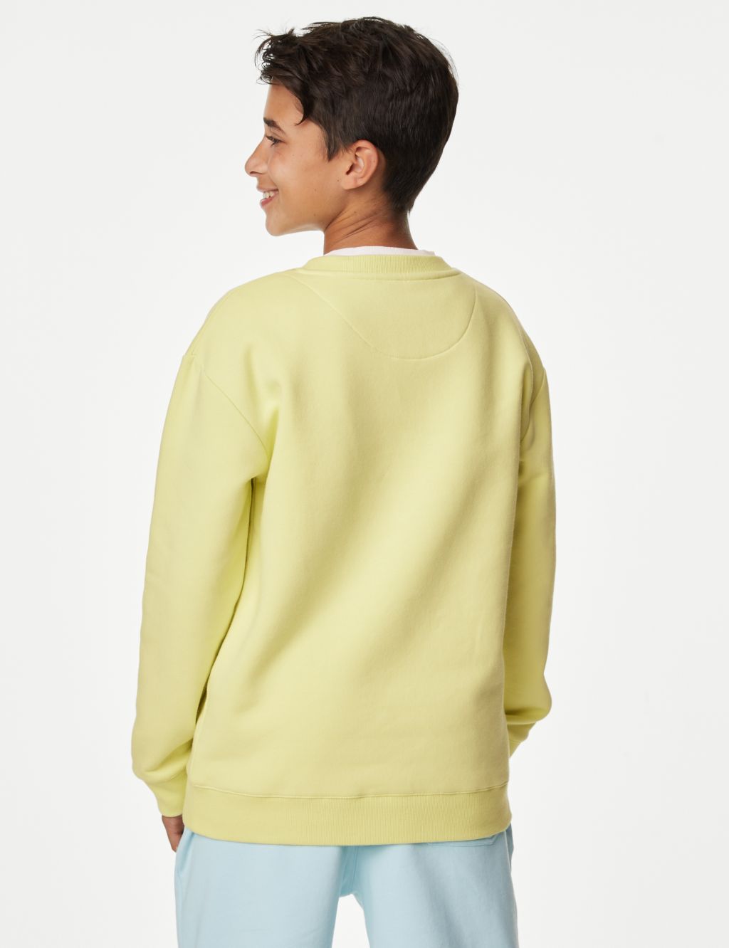 Cotton Rich Plain Sweatshirt (6-16 Yrs) 4 of 5