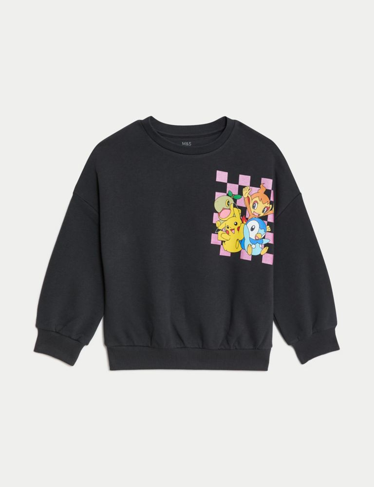 Cotton Rich Pokémon™ Sweatshirt (2-8 Yrs) 2 of 6