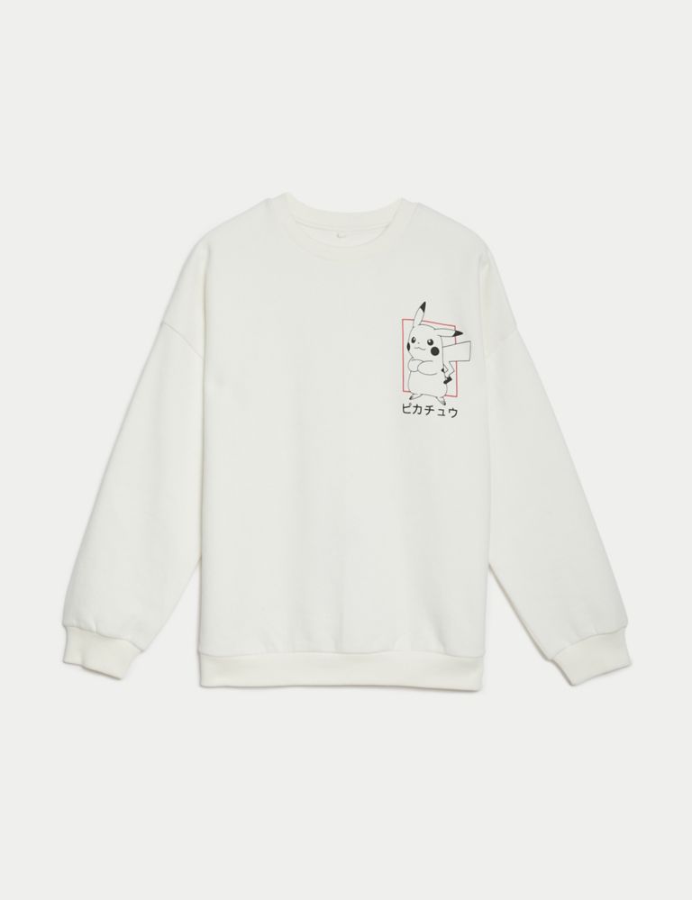 Cotton Rich Pokémon™ Sweatshirt (6-16 Yrs) 2 of 6