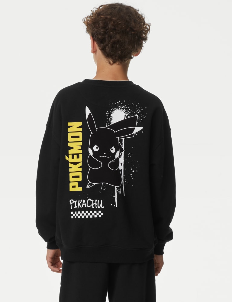 Cotton Rich Pok mon Sweatshirt 6 16 Yrs