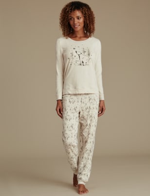 Womens discount bear pyjamas