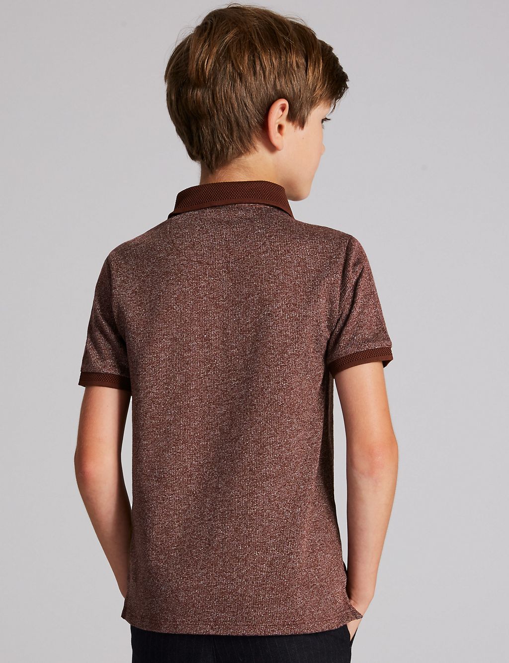 Cotton Rich Polo Shirt (3-16 Years) 2 of 3