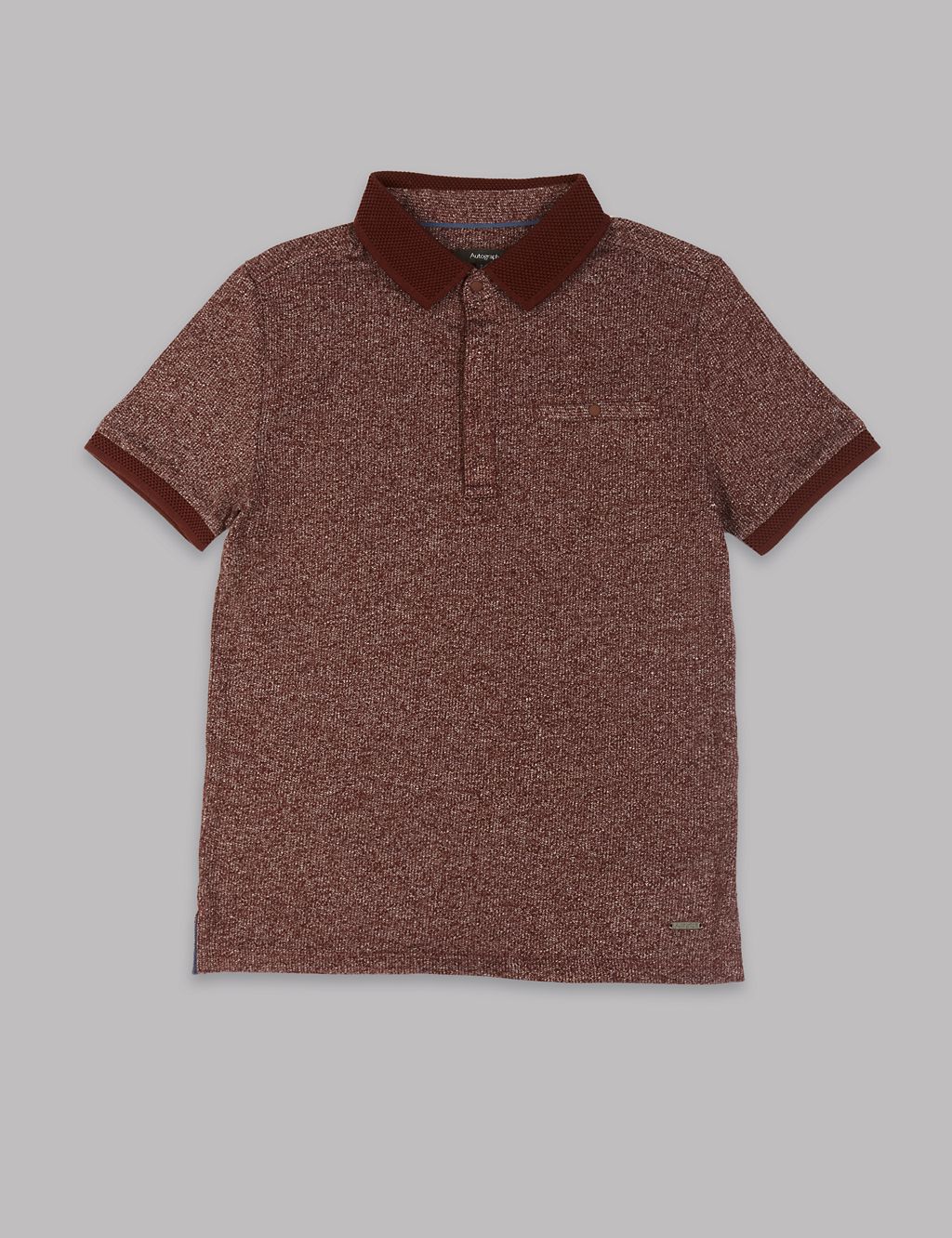 Cotton Rich Polo Shirt (3-16 Years) 1 of 3