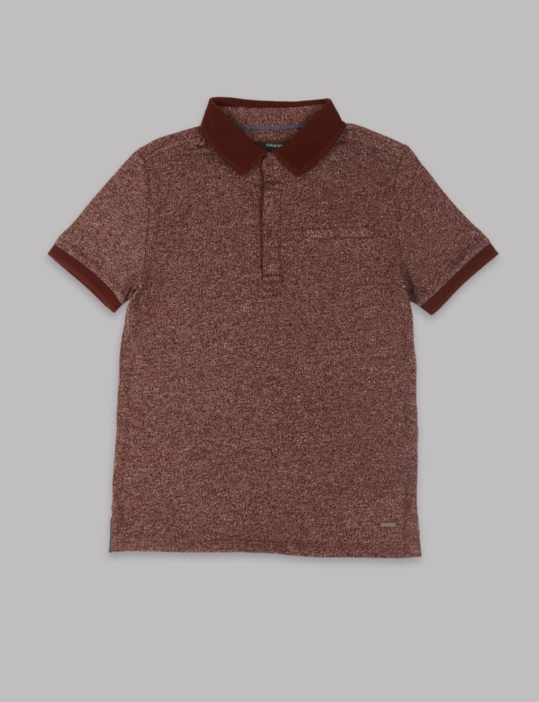 Cotton Rich Polo Shirt (3-16 Years) 2 of 3