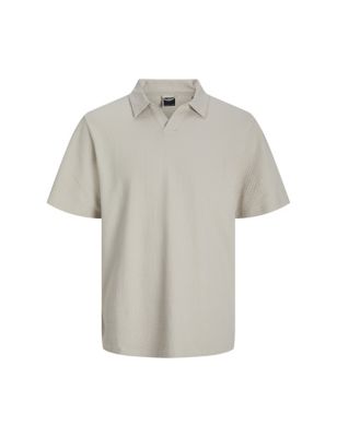 Cotton Rich Polo Shirt (8-16 Yrs) Image 2 of 7