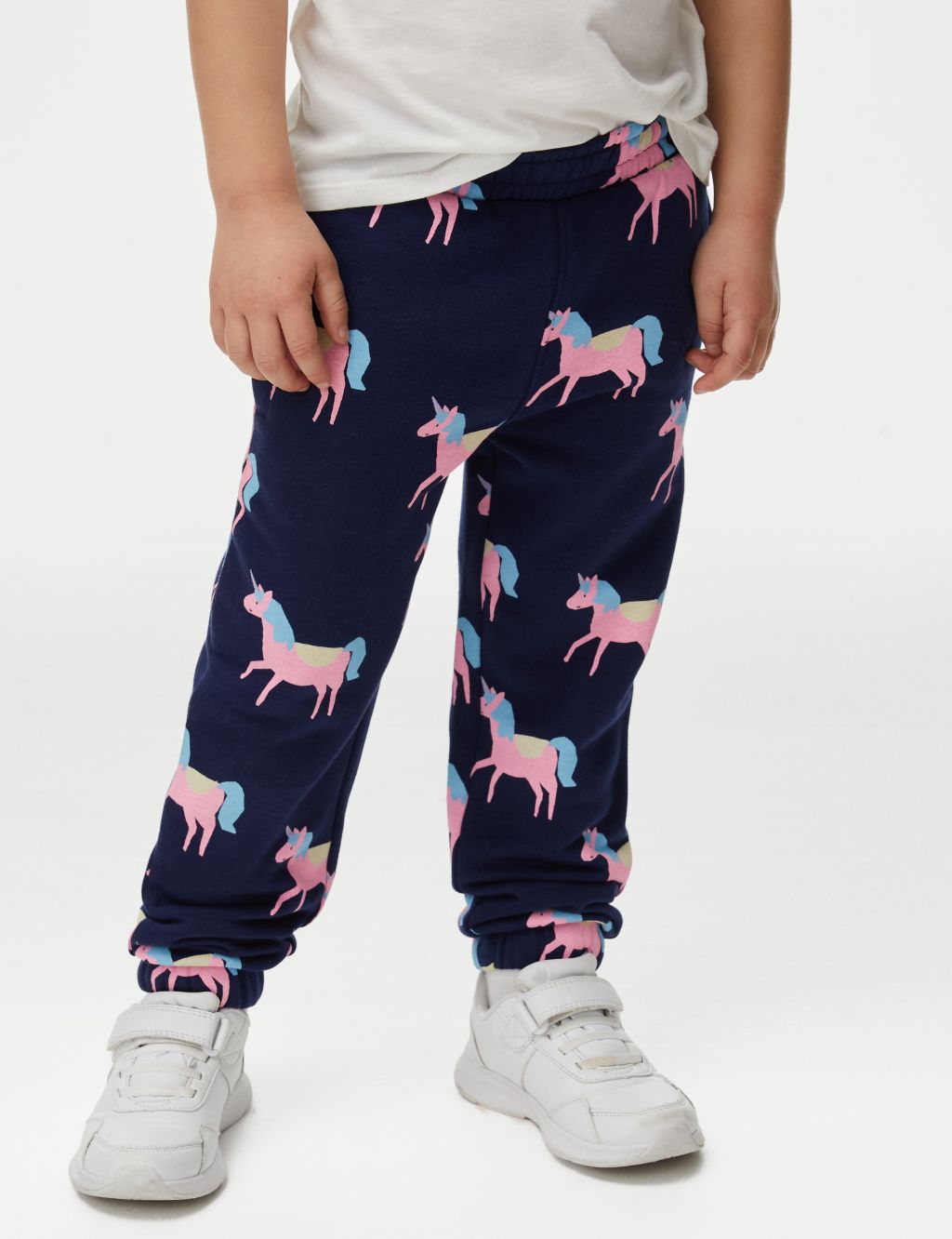 Cotton Rich Printed Joggers (2-8 Yrs) 4 of 6