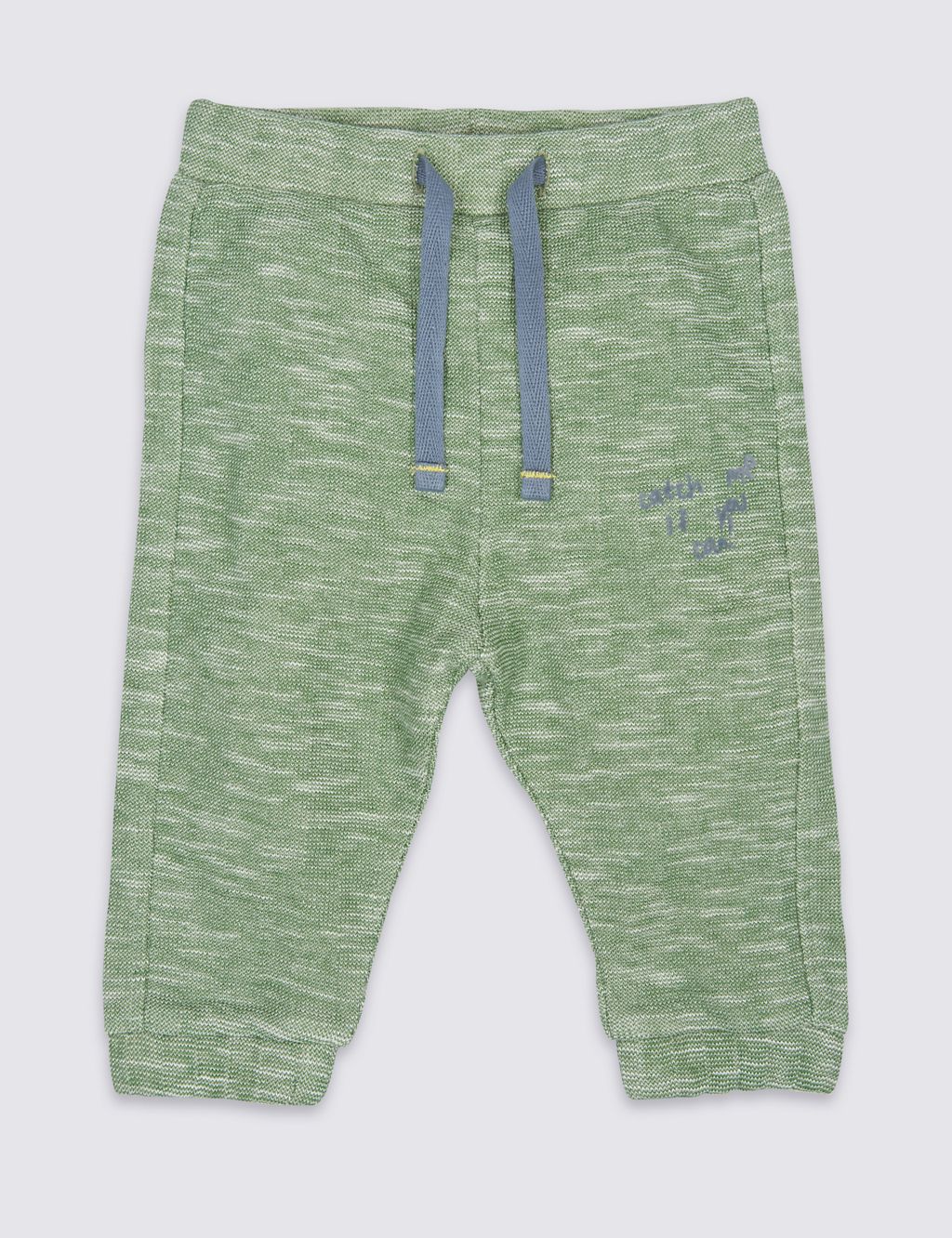 Cotton Rich Printed Joggers 3 of 4