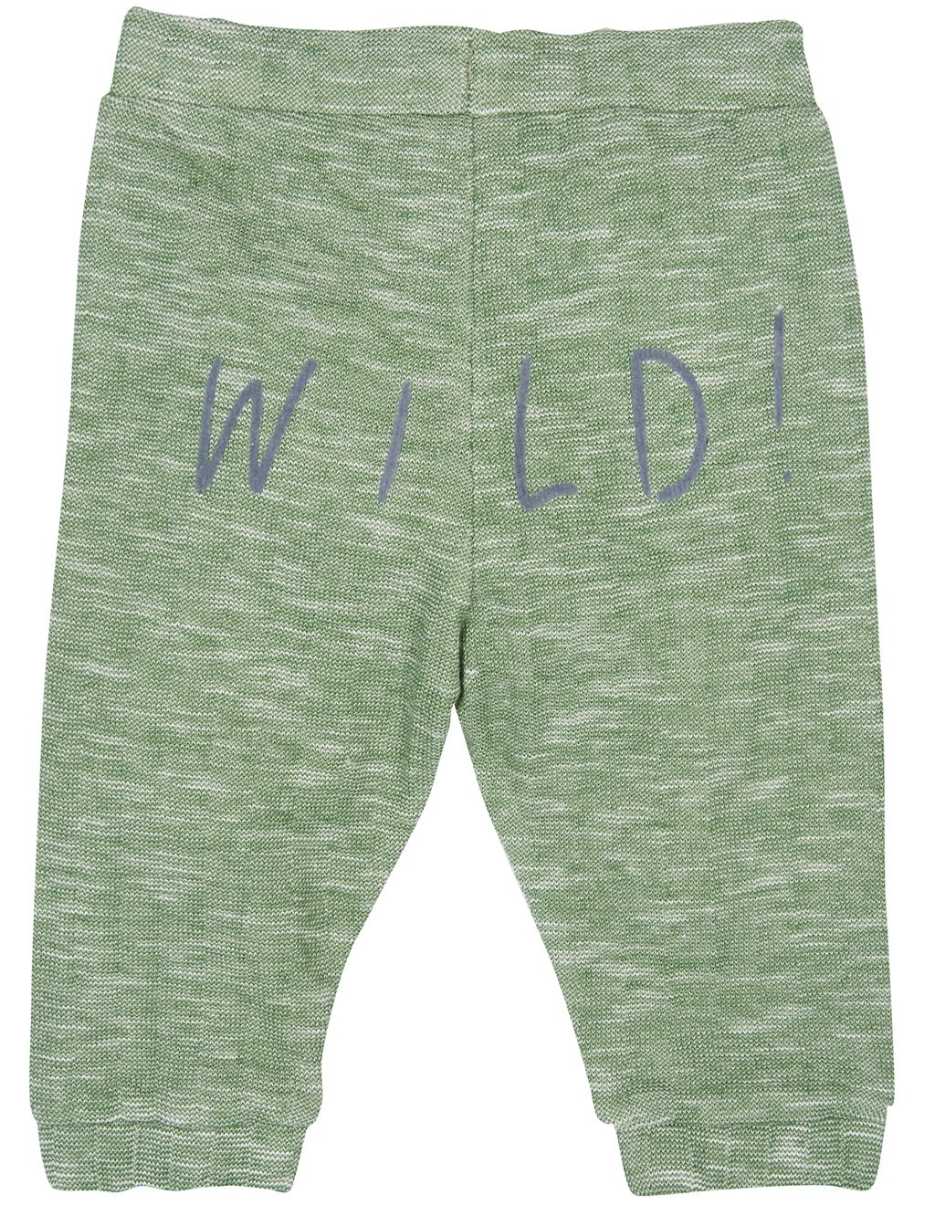 Cotton Rich Printed Joggers 4 of 4