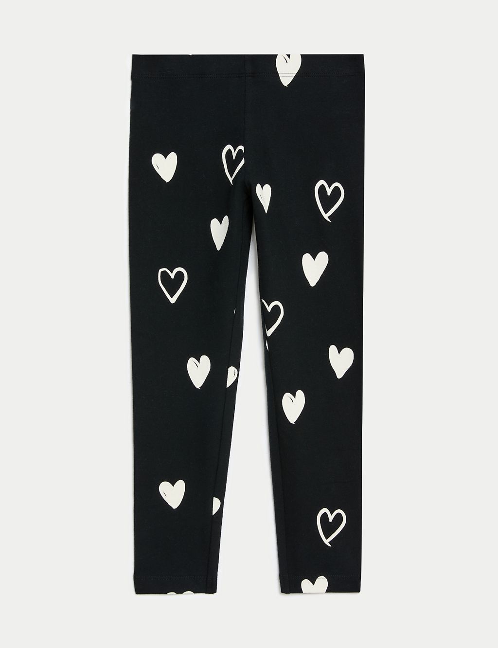 Cotton Rich Printed Leggings (2-8 Yrs) | M&S Collection | M&S