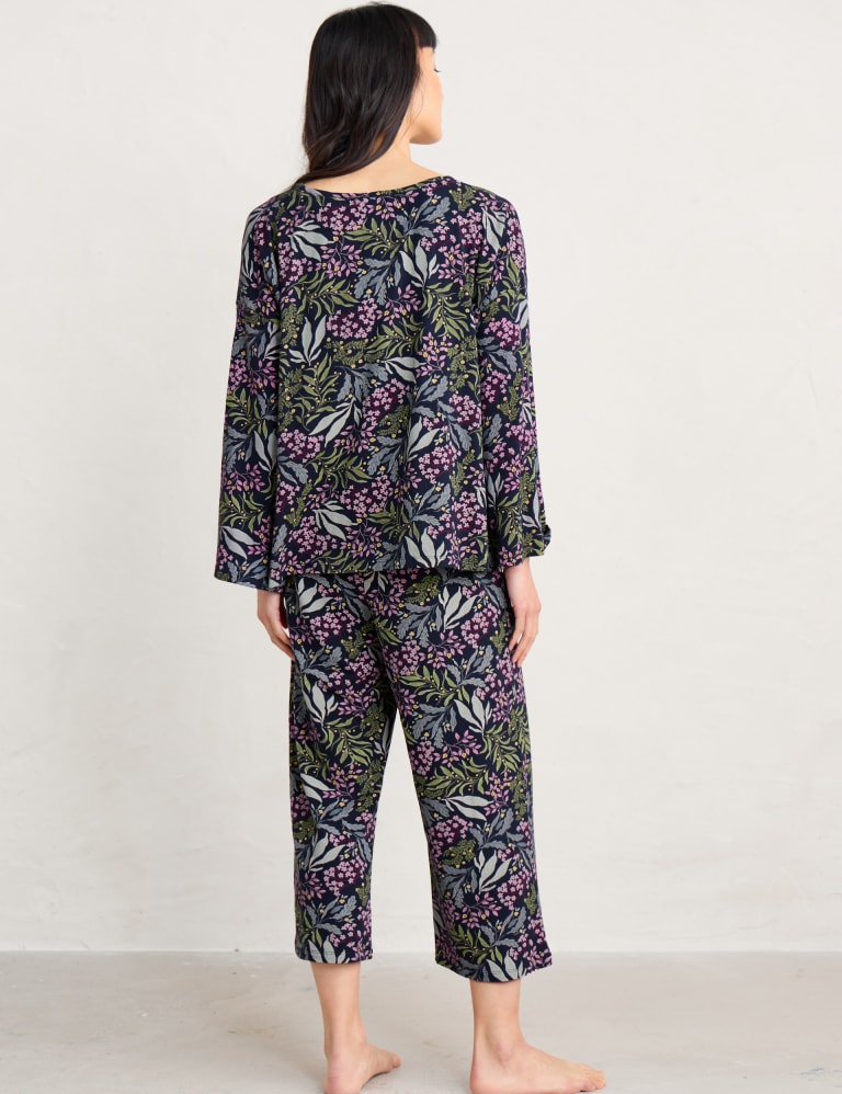 Cotton Rich Printed Pyjama Set 4 of 7