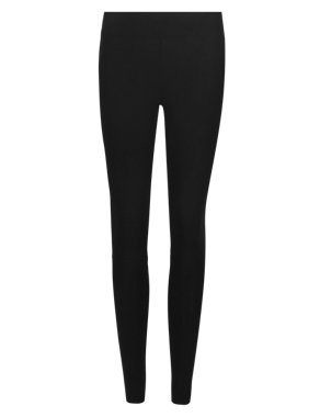 Cotton Rich Pull On Leggings Image 2 of 3