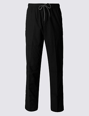 Cotton Rich Pull On Trousers Image 2 of 4
