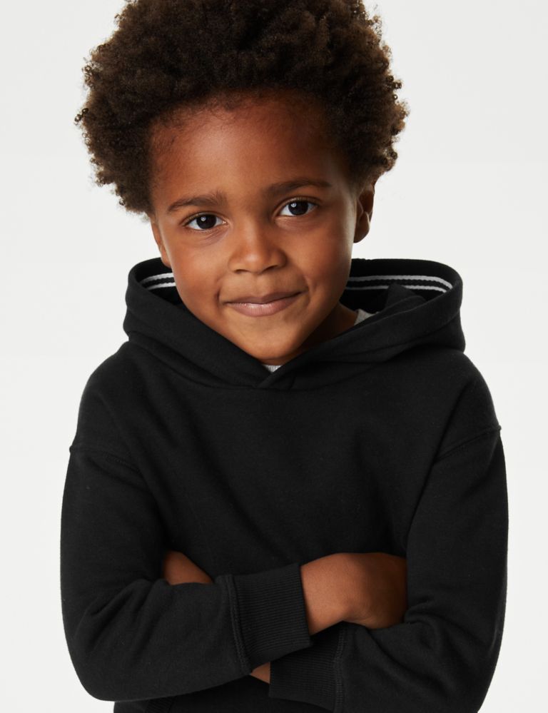 Cotton Rich Pullover Hoodies (2-7 Yrs) | M&S Collection | M&S