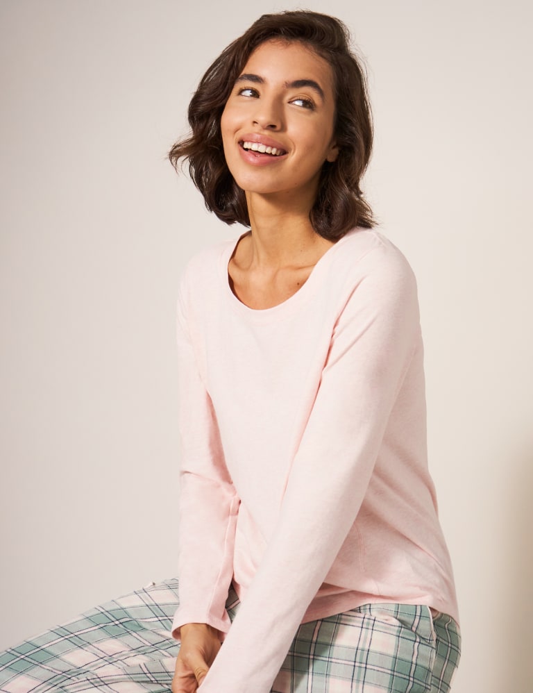Cotton Rich Pyjama Top