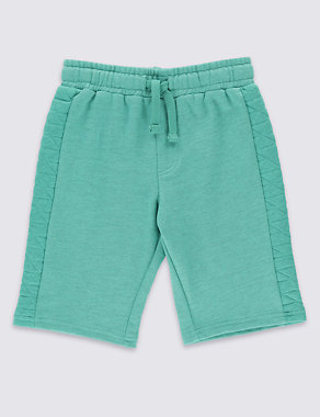 Cotton Rich Quilted Shorts (1-7 Years) Image 2 of 4