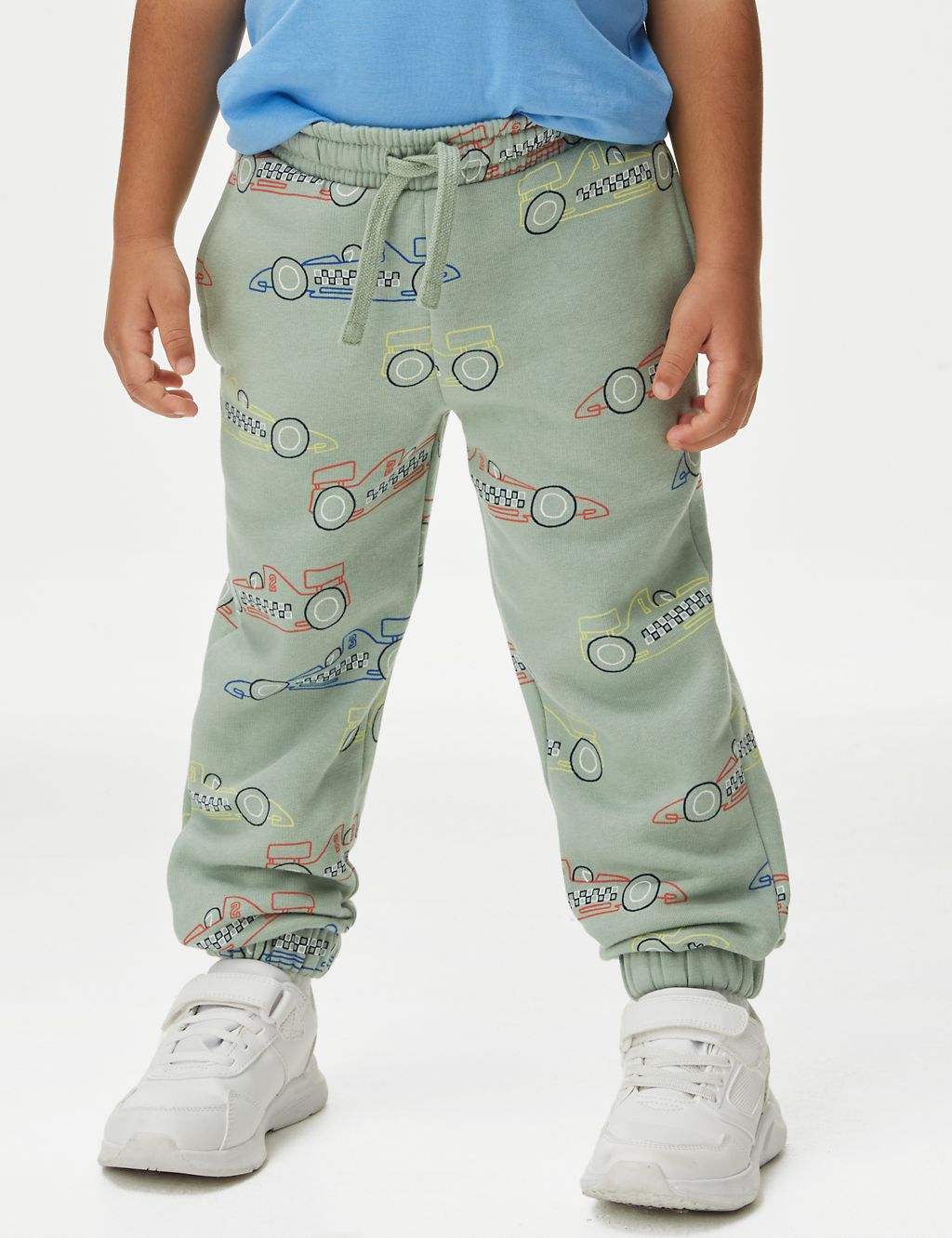 Cotton Rich Racing Car Joggers (2-8 Yrs) 2 of 4