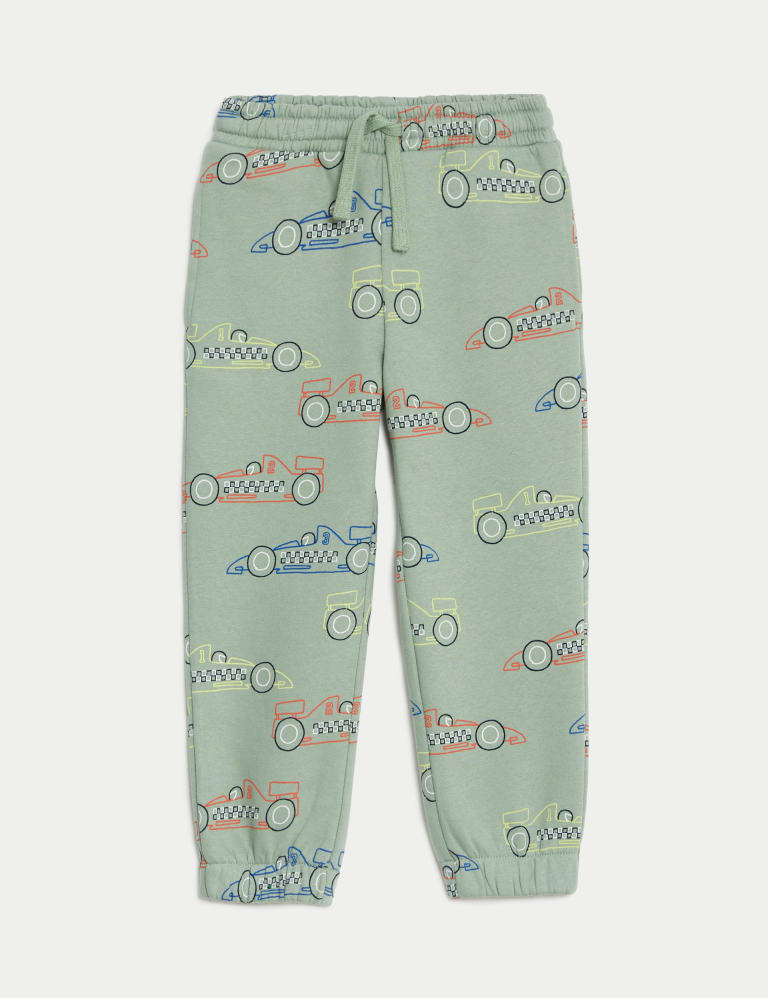 Cotton Rich Racing Car Joggers (2-8 Yrs) 2 of 4