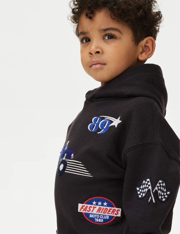 Cotton Rich Racing Hoodie (2-8 Yrs) 4 of 5