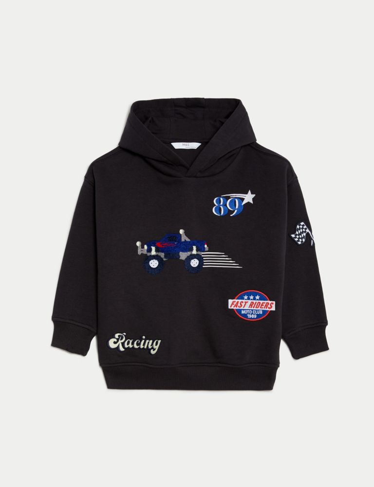 Cotton Rich Racing Hoodie (2-8 Yrs) 3 of 5