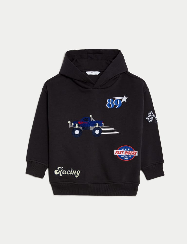 Cotton Rich Racing Hoodie (2-8 Yrs) 3 of 5