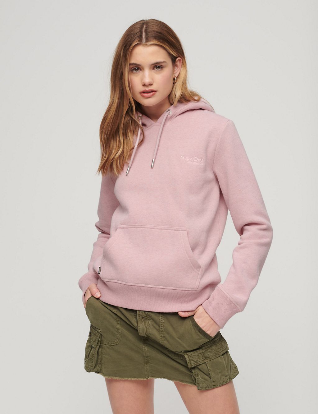 Cotton Rich Relaxed Hoodie 3 of 3
