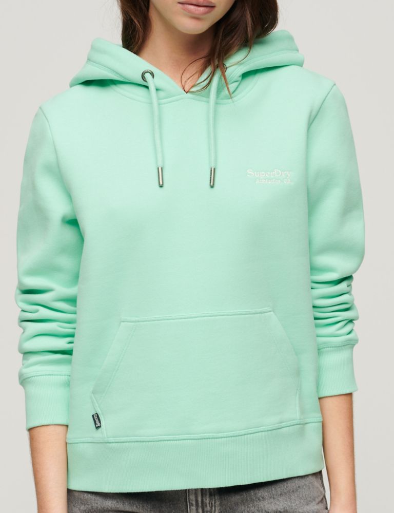 Cotton Rich Relaxed Hoodie 3 of 5