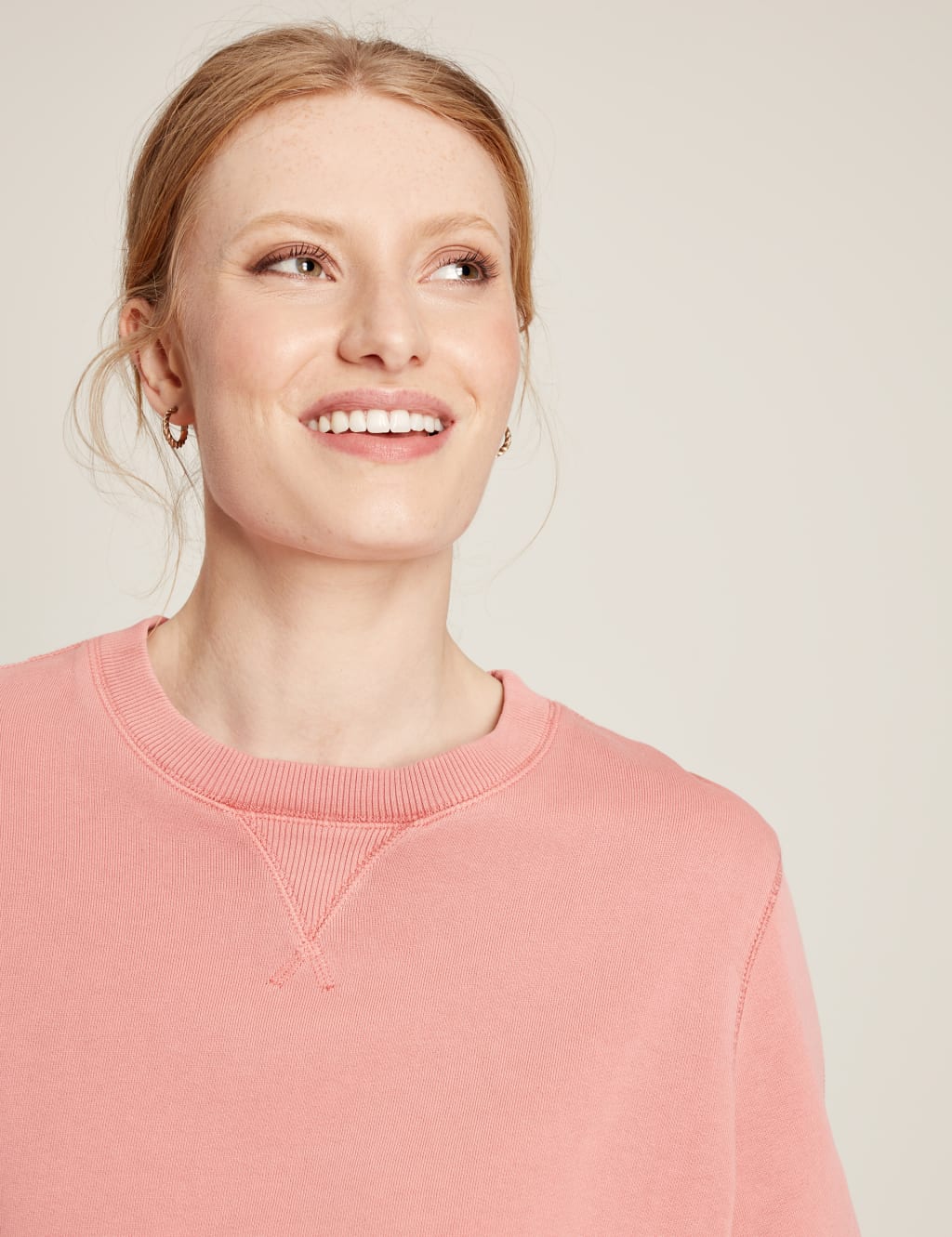 Cotton Rich Relaxed Sweatshirt Joules M&S
