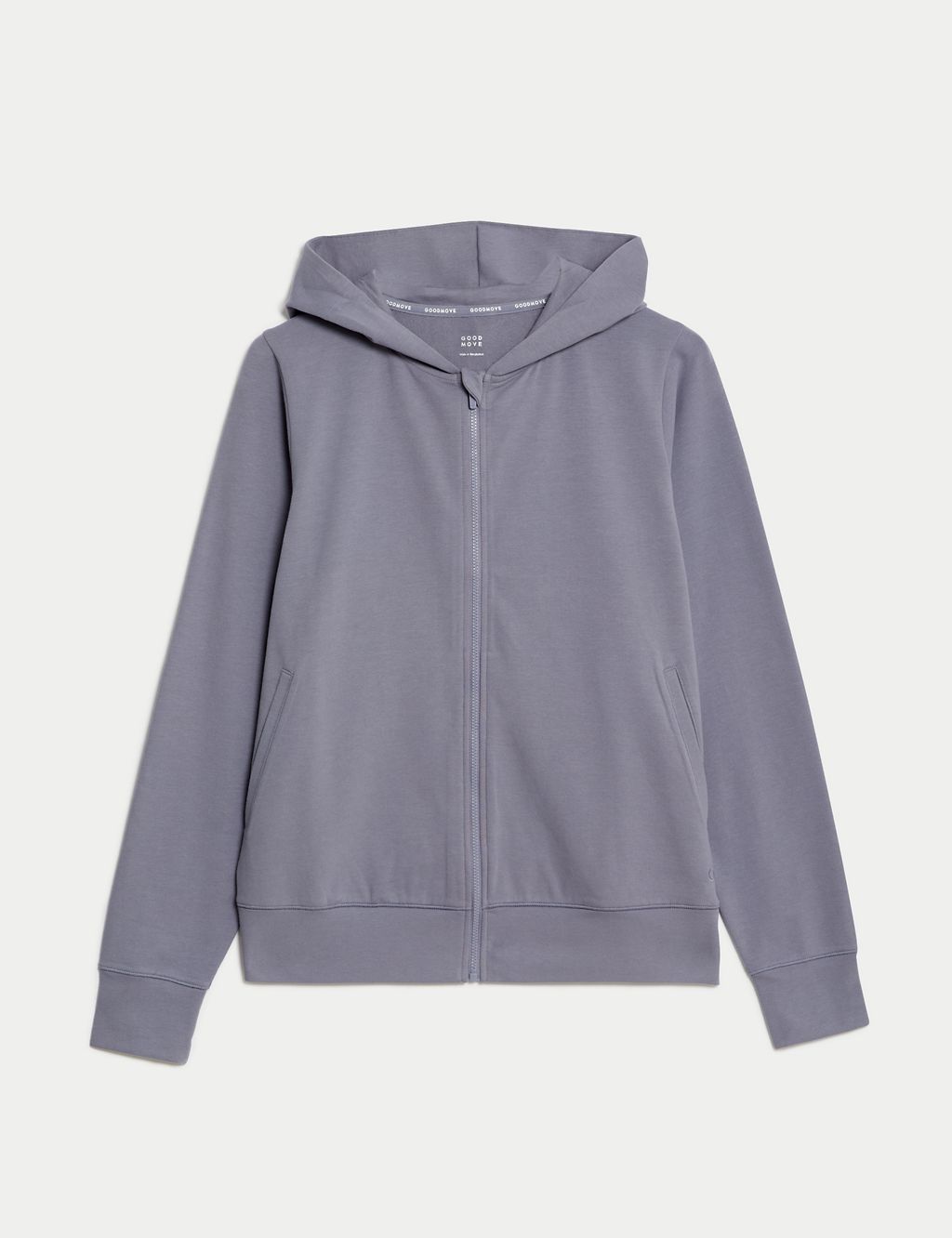 Cotton Rich Relaxed Zip Up Hoodie 1 of 6