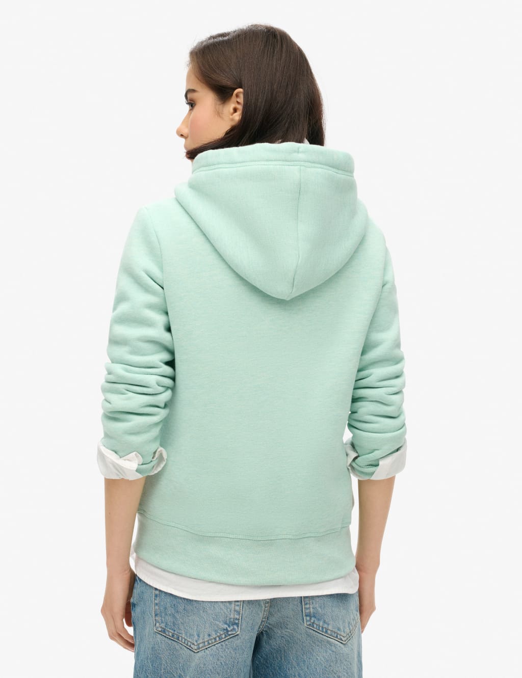 Cotton Rich Relaxed Zip Up Hoodie 2 of 4