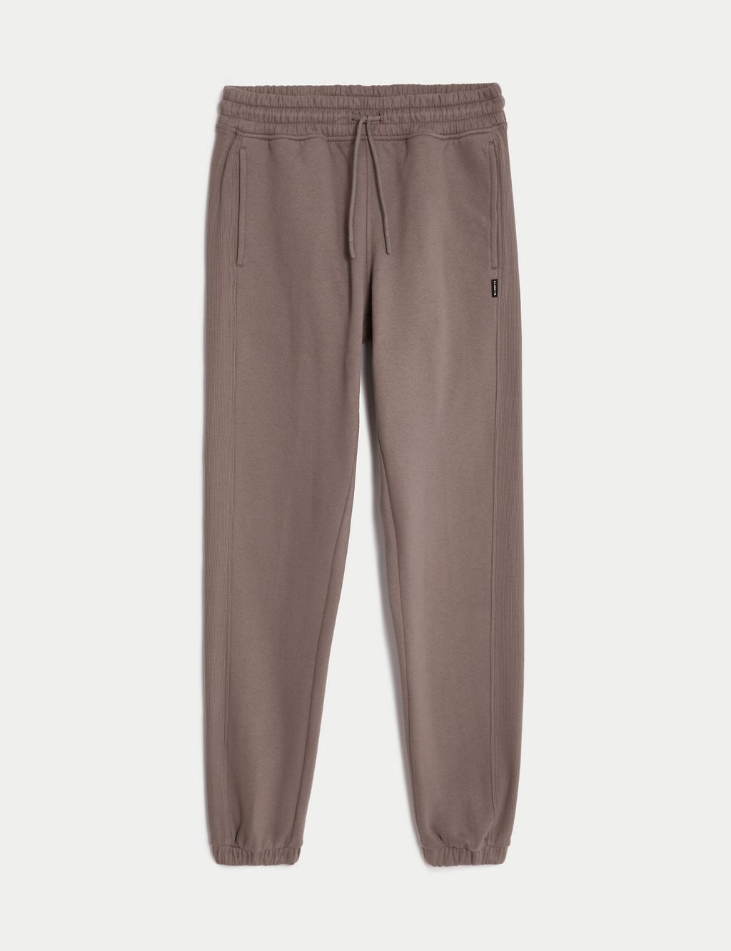 Cotton Rich RelaxedHigh Waisted Joggers | Goodmove | M&S