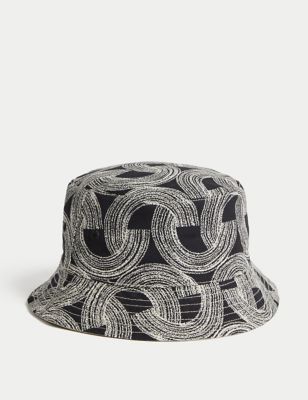 Cotton Rich Reversible Bucket Hat Image 2 of 4