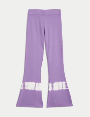 Cotton Rich Ribbed Flared Legging (2-8 Yrs) Image 2 of 5